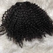 Afro Kinky Curl ricci di tipo 4A-4C offerta dei Bundles con o senza closure