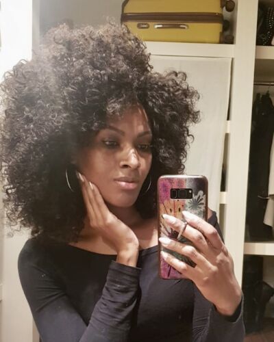 FHP parrucca wig cap  Afro frangia