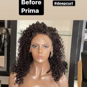 FHP Parrucca lace frontal 13*6 Deep Curl 3b-3c