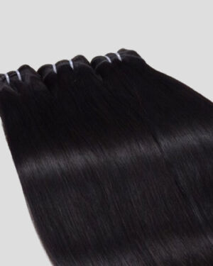 Silky straight weft Remy Hair