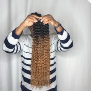 Extension vibrante ricce morbide Ombre TN/8 personalizzato