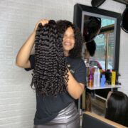 Loose Curly 2,3 or 4 Pacchetti+ Closure